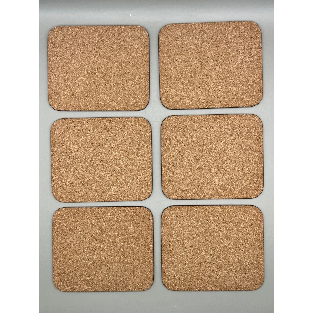 Jason Coasters Set of 6 Cork Backed Tavern Scenes A Fine Vtg Art Barware Toledo